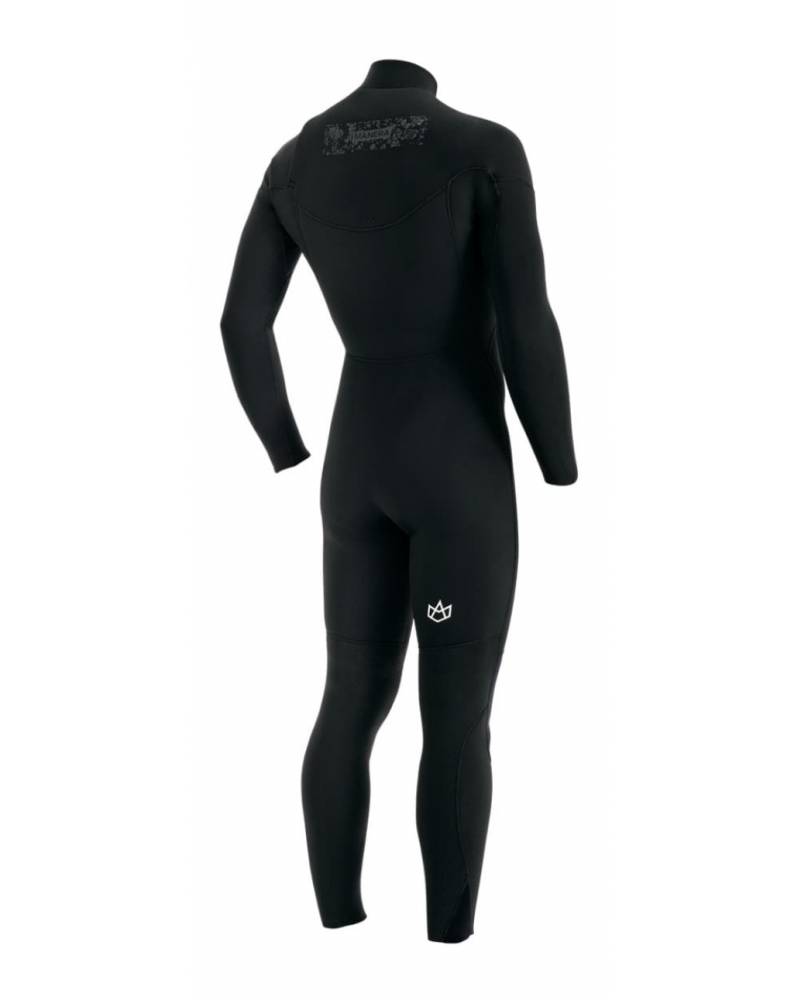 Buy the Manera Meteor X10D 4/3 Chest Zip Black Fullsuit Online Now