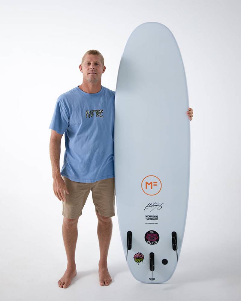 Buy the MF Softboards Beastie Supersoft 5ft 10in White