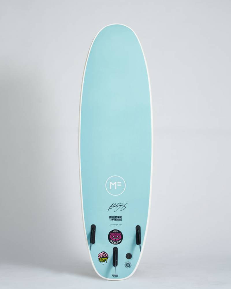 Buy the MF Softboards Beastie Supersoft 5ft 10in White