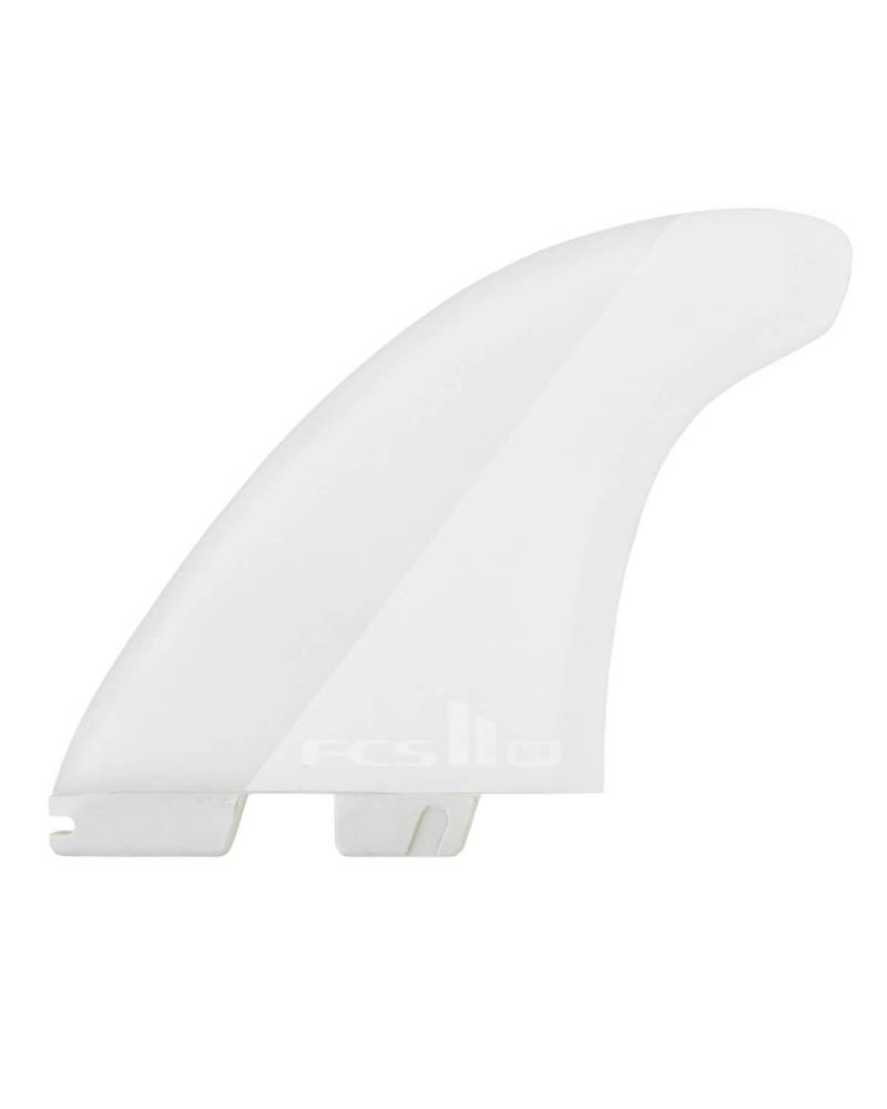 Buy the FCS Mick Fanning Twin + 1 XL White Fins Online Now