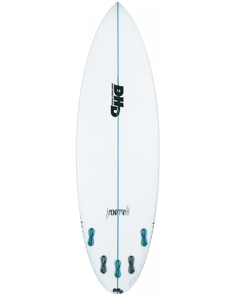 Buy the DHD Monster 6ft 10in White Surfboard Online Now