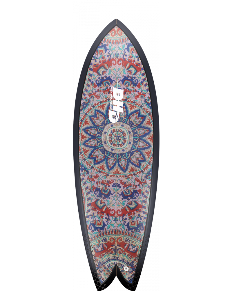 Buy the DHD Mini Twin 5ft 10in Rust Surfboard Online Now
