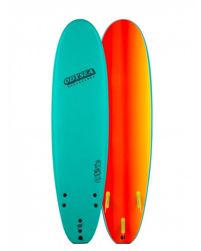Buy the Catch Surf Odysea Log 7ft 0in Green Surfboard Online
