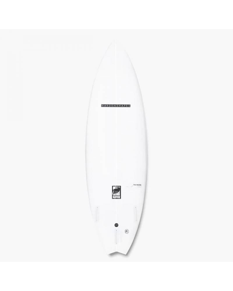 Buy the Haydenshapes Raven 5ft 10in White Surfboard Online Now