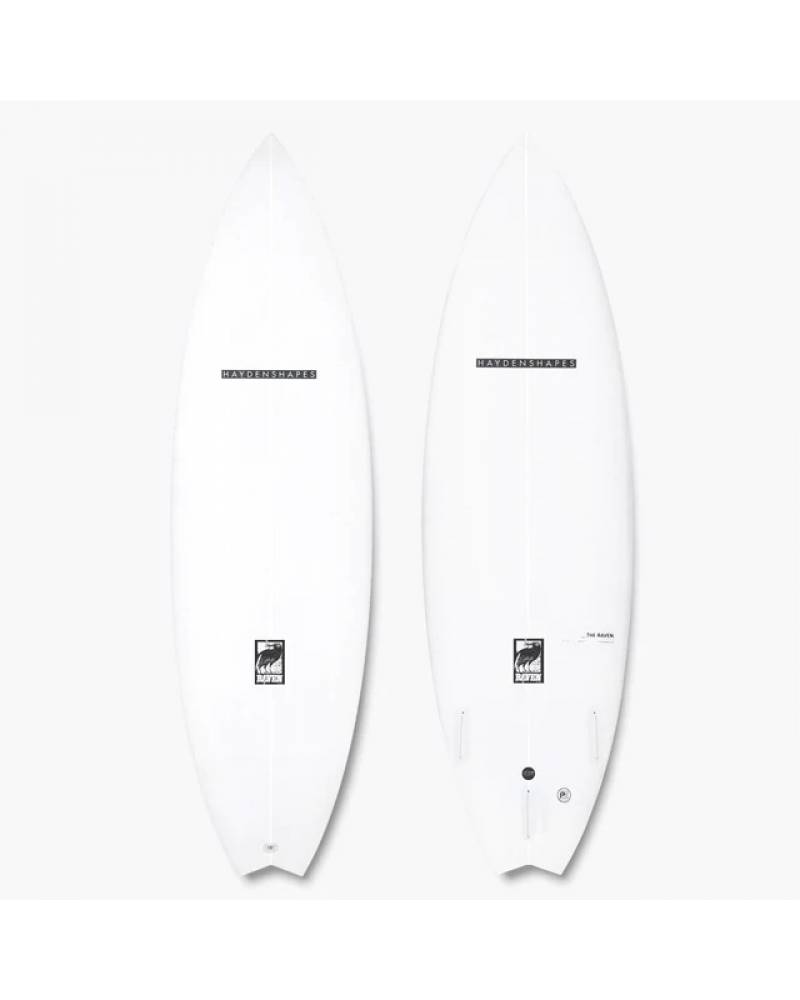 HAYDENSHAPES RAVEN ショートボード トライフィン Buy the Haydenshapes Raven 5ft 10in White Surfboard Online