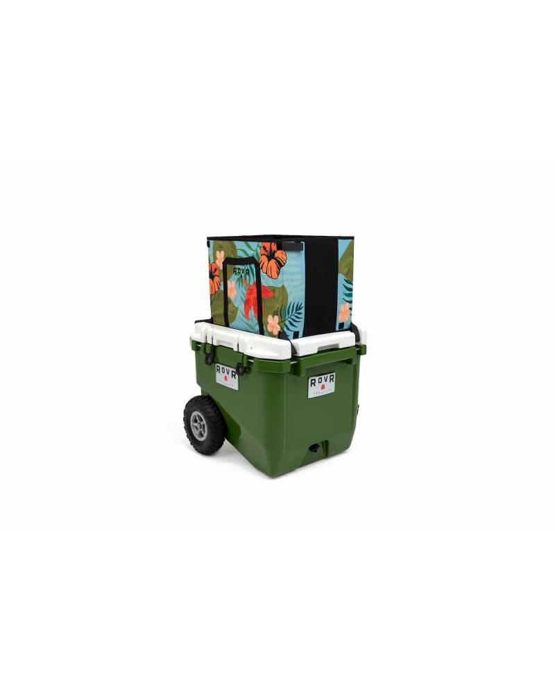 ROVR RollR 45 Cooler - Aloha angle view with bag