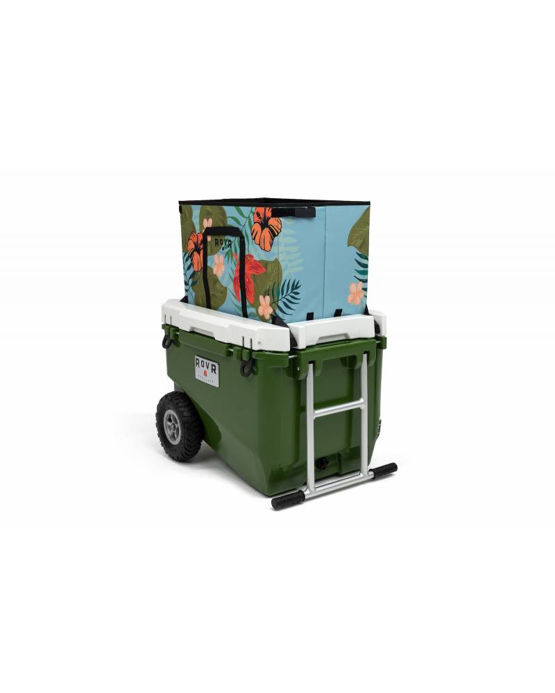 ROVR RollR 60 Cooler - Aloha front right with bag