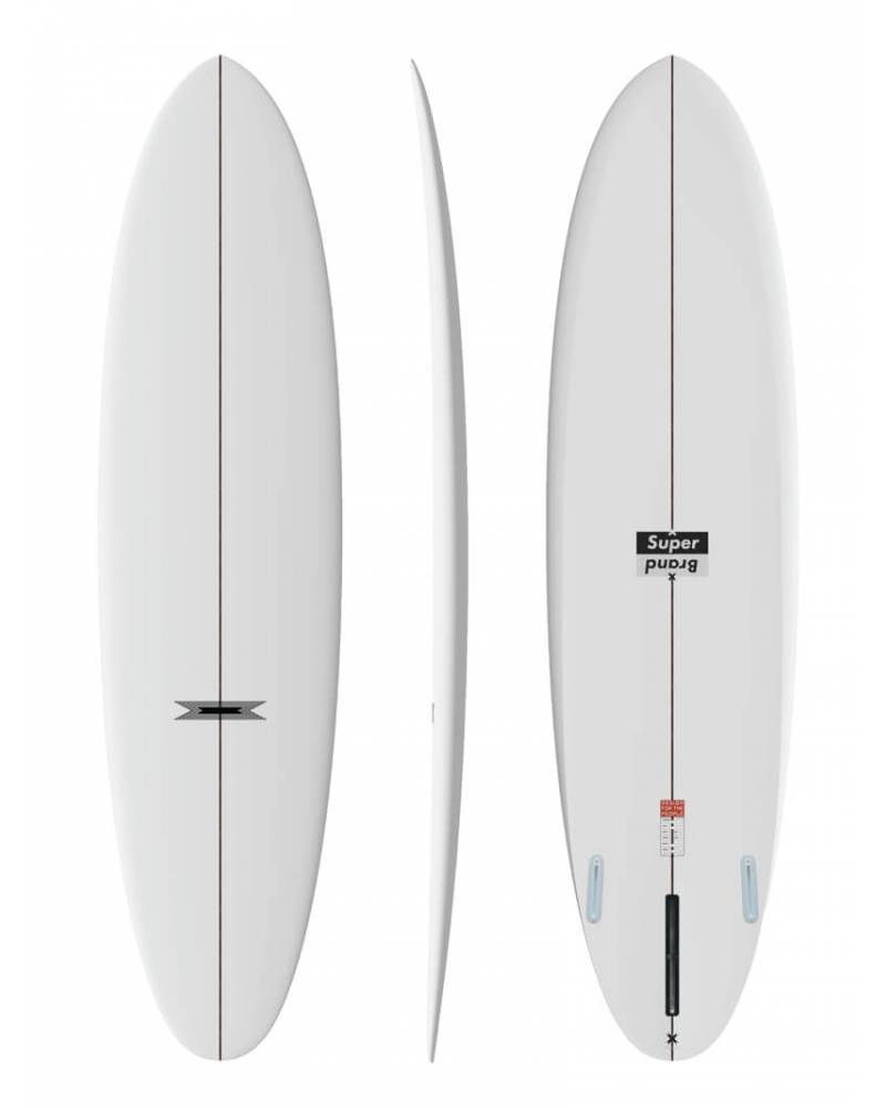 Buy the Superbrand Yang Mid Length 0-6 ft PU Surfboard Online Now