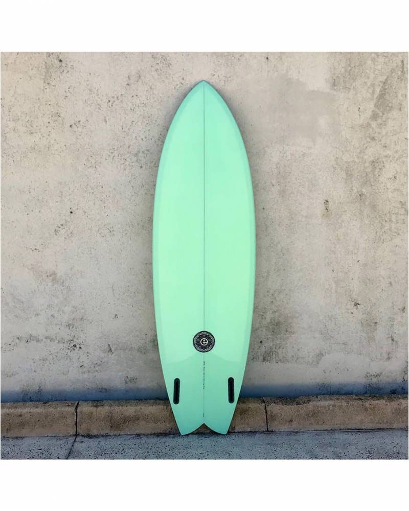 Twin Fish - Mint (Elemnt) - 5' 8" x 20 1/2" x 2 1/2" x 30.5L - Futures