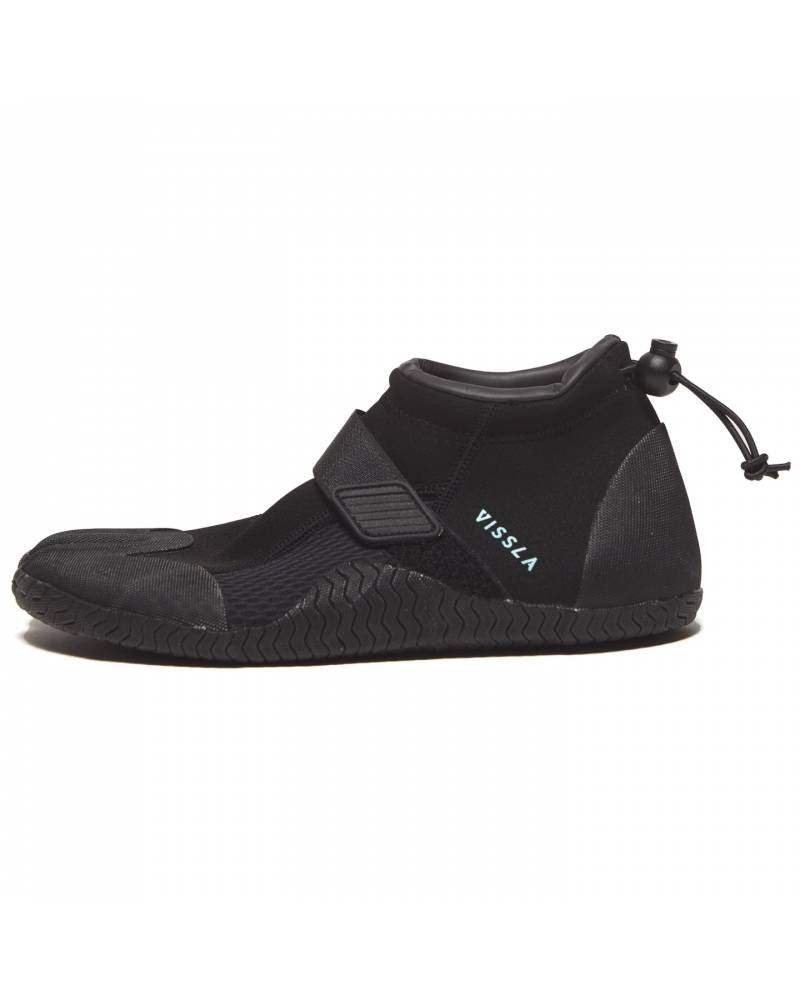 7 Seas 2mm Reef Bootie - Black - 6