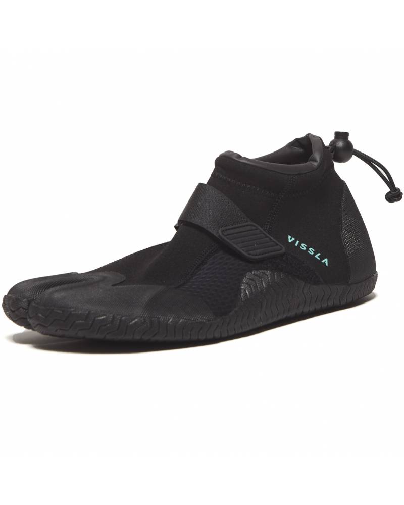 7 Seas 2mm Reef Bootie - Black - 6