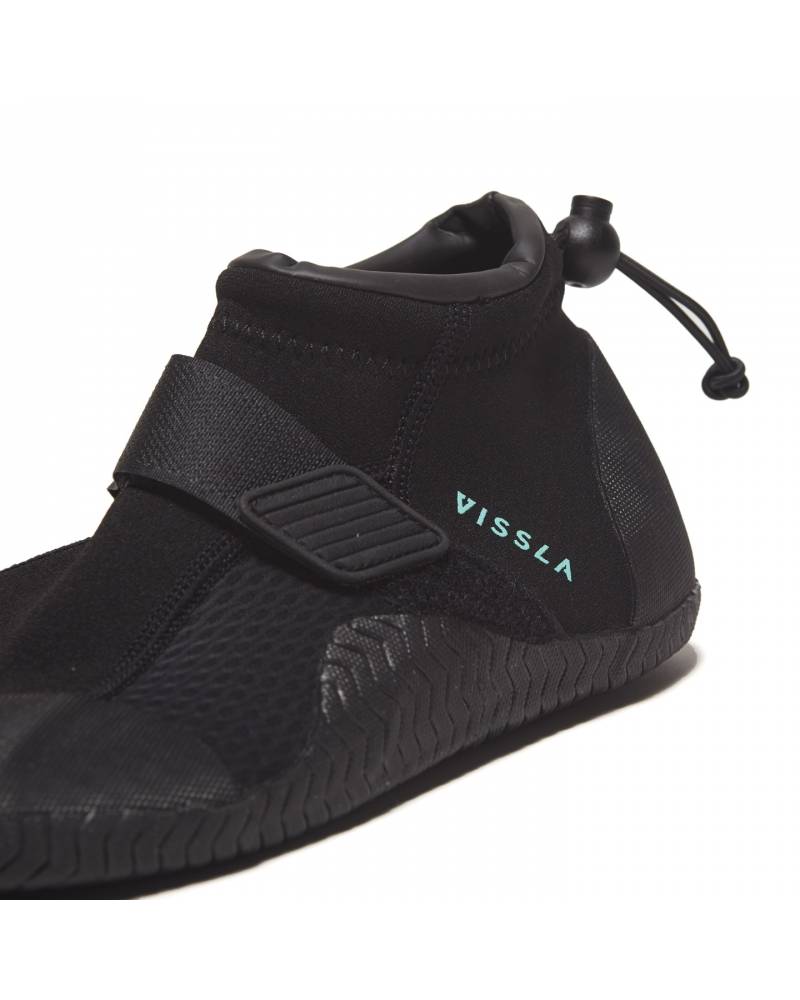 7 Seas 2mm Reef Bootie - Black - 6