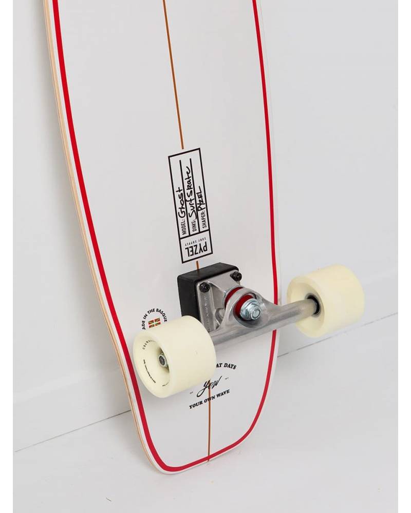 Buy the YOW Pyzel Ghost 33.5in White Surfskate Online Now