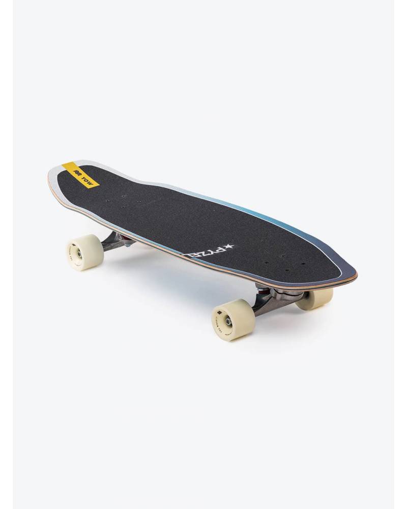 Buy the YOW x Pyzel Shadow 33.5in Blue Surfskate Online Now