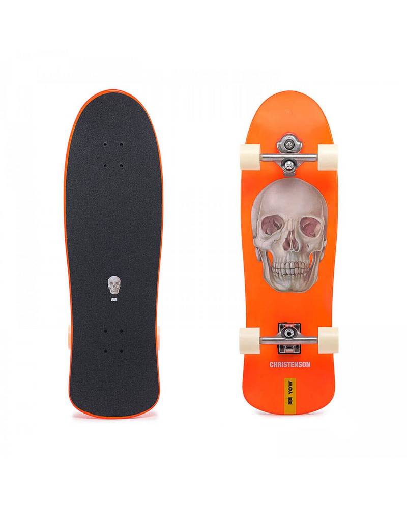 YOW X CHRISTENSON SKALLE 34" SURFSKATE - ORANGE