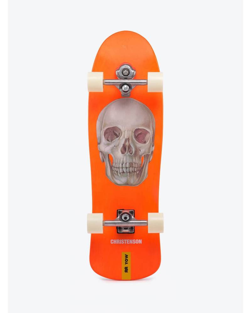 YOW X CHRISTENSON SKALLE 34" SURFSKATE - ORANGE bottom