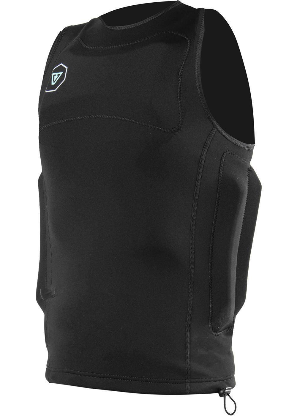 Buy the Vissla Impact 1.5mm N/S Vest Black Online Now | Boardcave USA