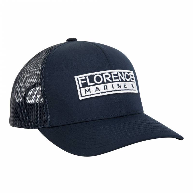 Florence Marine X Trucker Hat - Navy front