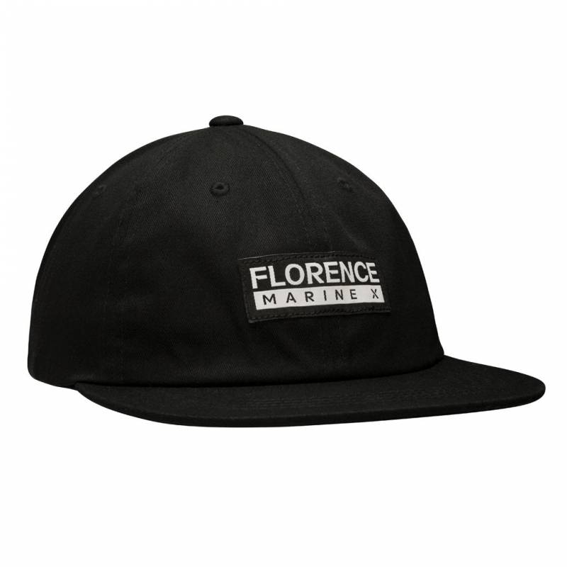 Florence Marine X Unstructured Hat - Black front