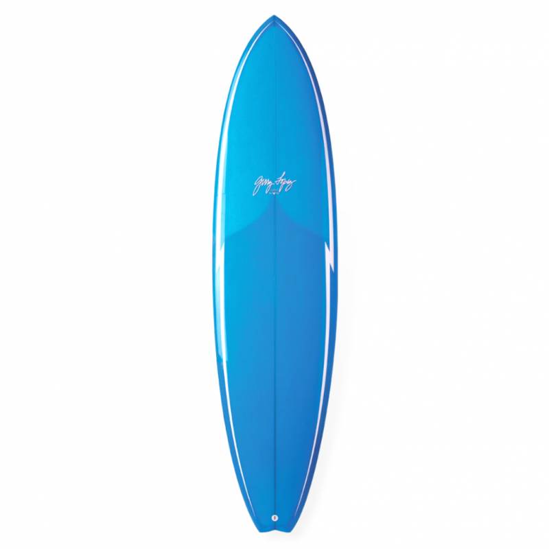 Gerry Lopes Little Darlin Surfboard blue