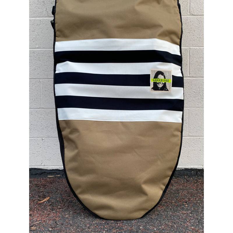 Green Fuz Transmission Longboard Bag bottom