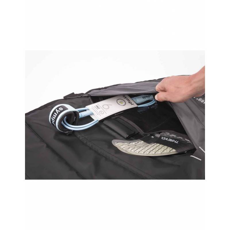 Sympl Rolls Surfboard Bag external pocket