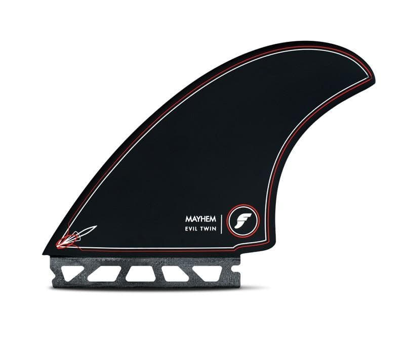 futures. MAYHEM EVIL TWIN 2+1 フィン Buy the Futures Mayhem Evil Twin + 1 XL Black Fin Online Now