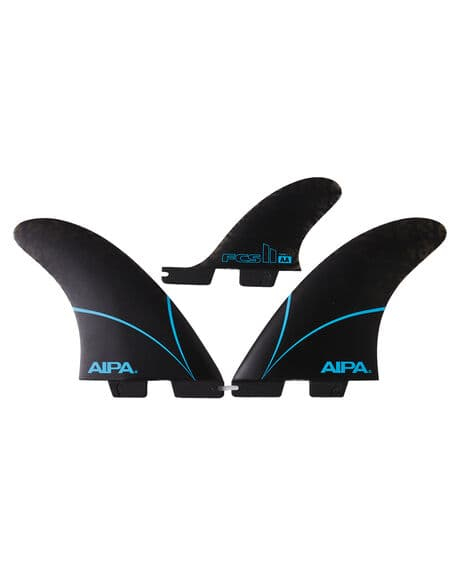 AIPA FCS II サーフボード　フィン Buy the FCS Aipa PG Twin + 1 XL Black Surfboard Fin Online Now