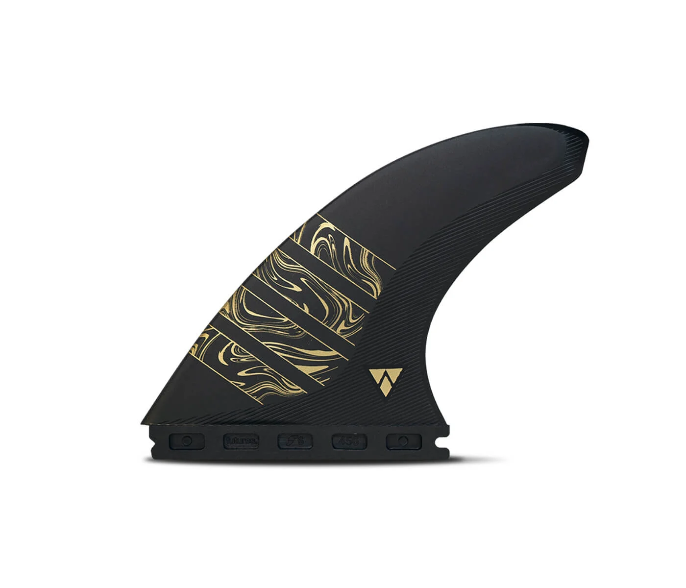 Buy the Futures 3/2 Vector Alpha Thruster Fins Medium Black Online