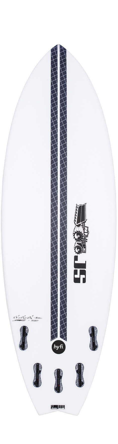 Buy the JS Industries Psycho Nitro HYFI 5ft 10in Surfboard Online