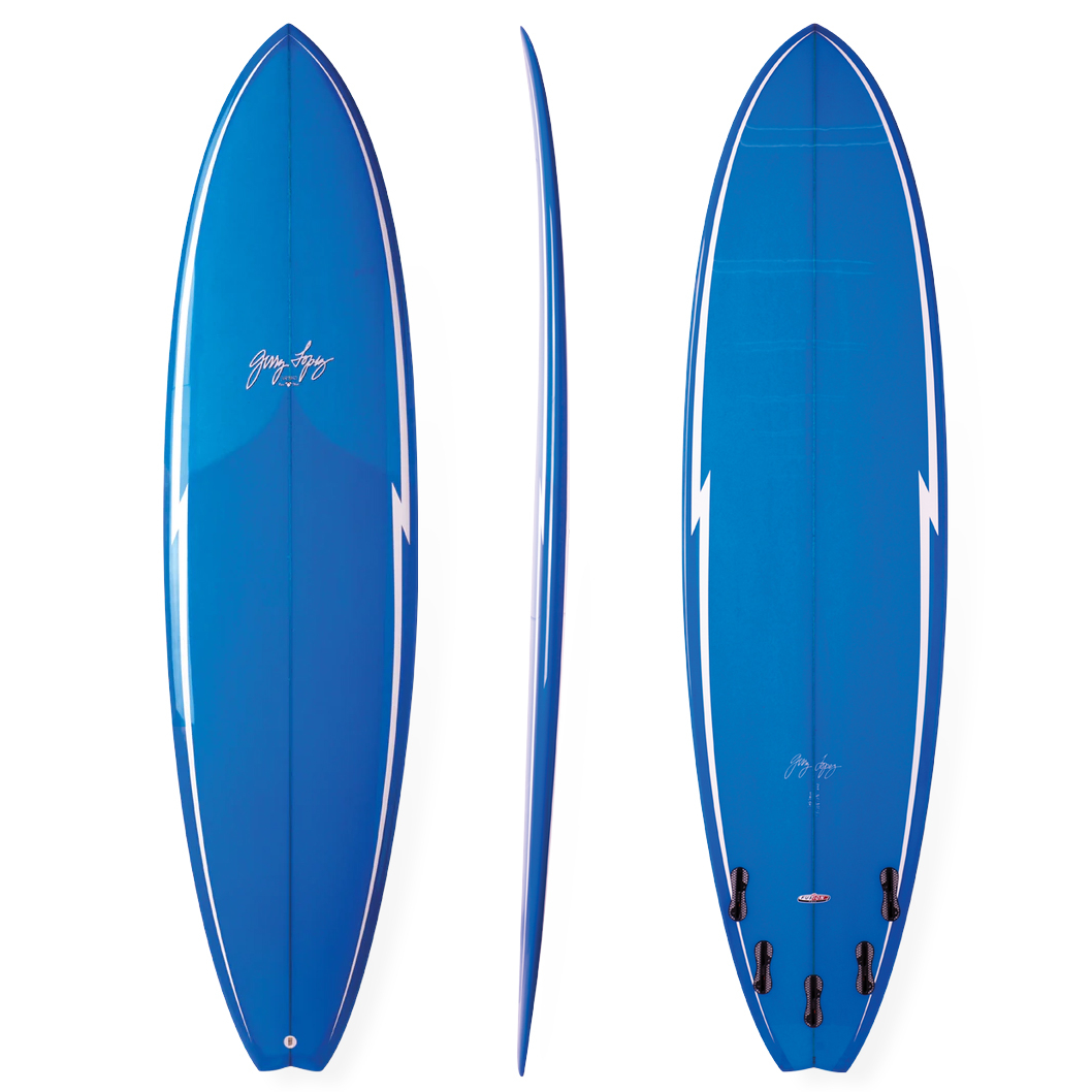 7.6ジェリーロペス LITTLE DARLING Buy the Gerry Lopez Little Darlin Surfboard 1-3 ft Blue Online Now