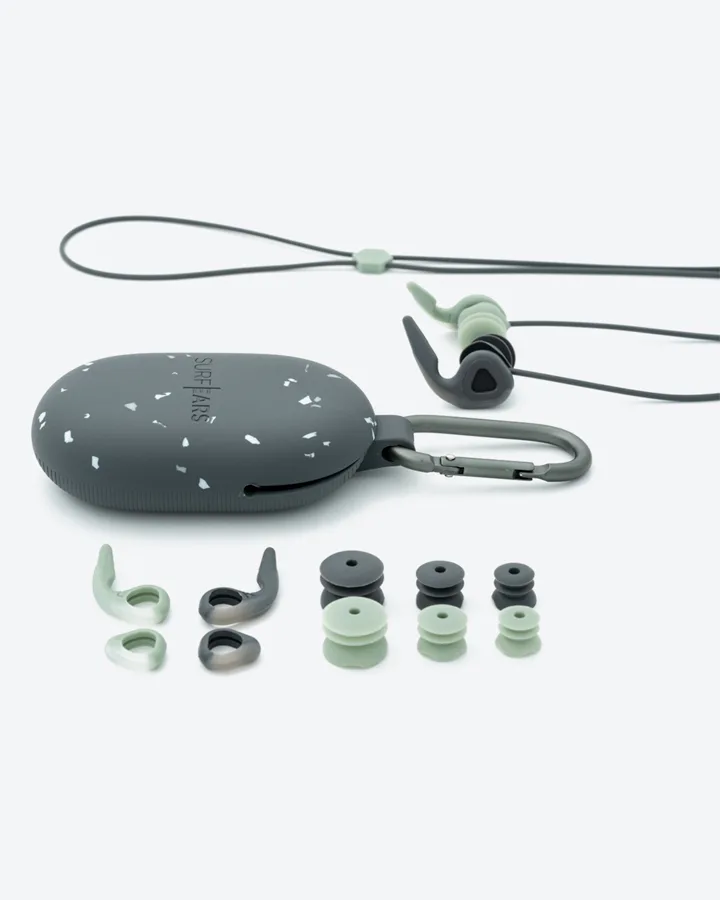 Buy the SurfEars 4.0 Black Sage Earplugs Online Now | Boardcave USA