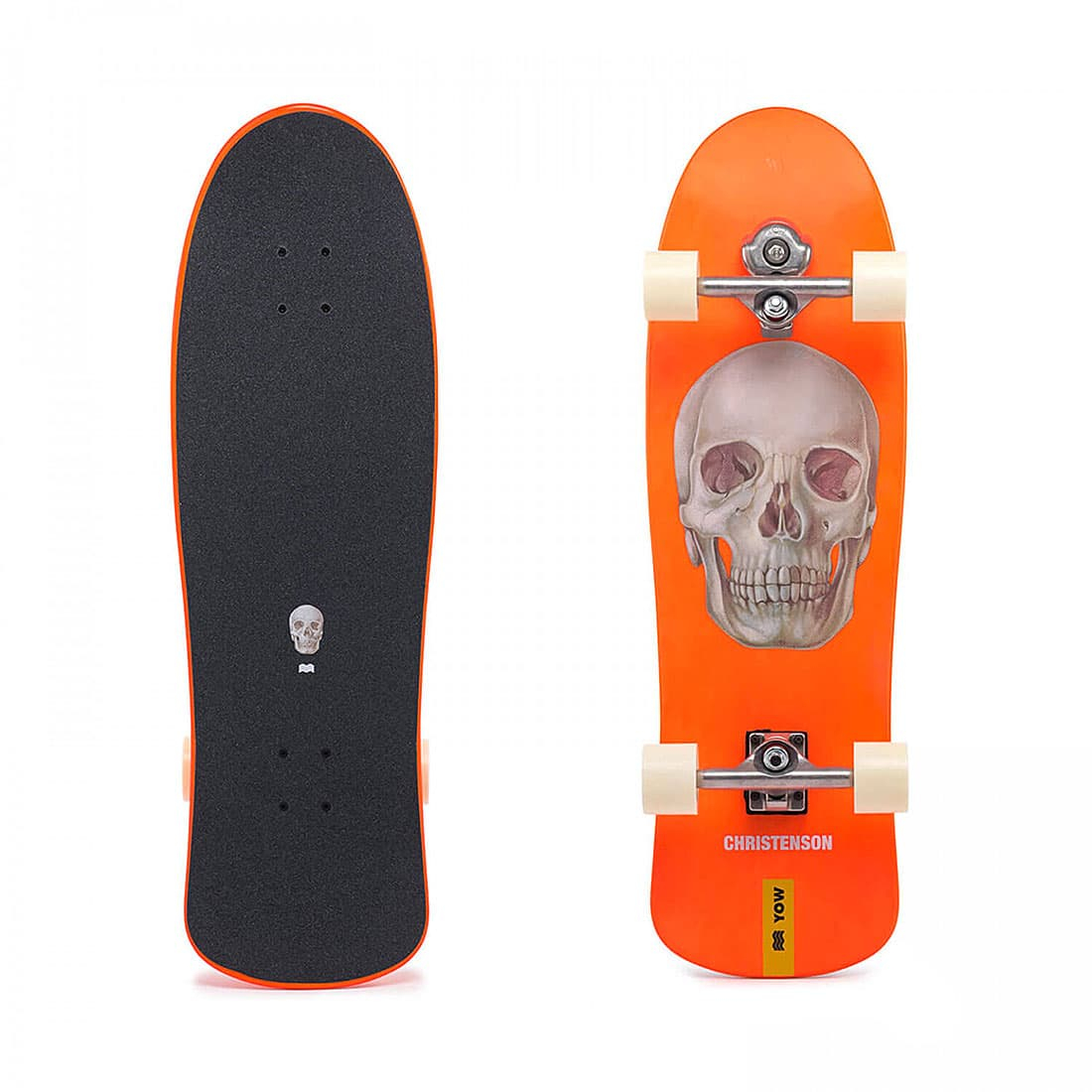 Buy the YOW Skalle 34in Orange Surfskate Online Now | Boardcave